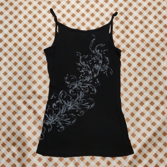 Guess Jeans Black Tank Top - Picture 2 of 4